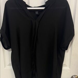 Elegant Black Women's Top